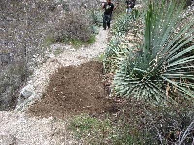 Erosion and yucca fixed